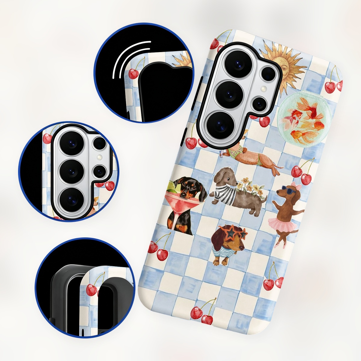 เคสโทรศัพท์ลายสุนัขตลก 2-in-1  - Samsung Galaxy S24 บทวิจารณ์และราคา